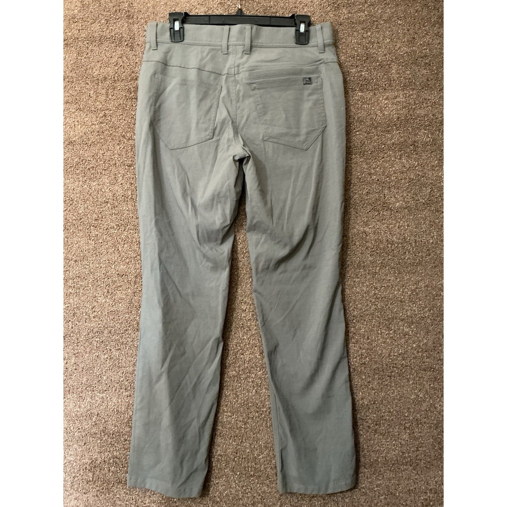 LL Bean Pants Mens 30x30 Slate Gray Venture Stretch Hiking Performance Active - Picture 2 of 4